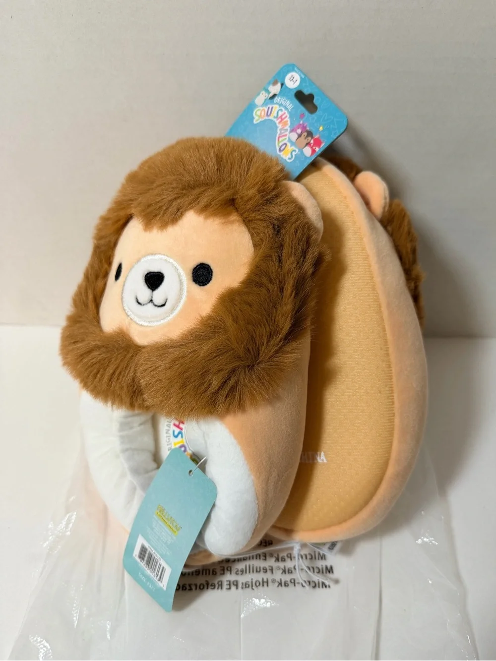 Squishmallows 13” Brown Lion Plush NWT Kellytoy